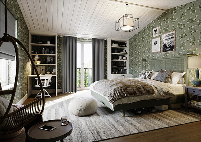 Erin, Zinc - Made to Measure Curtains - Image 7